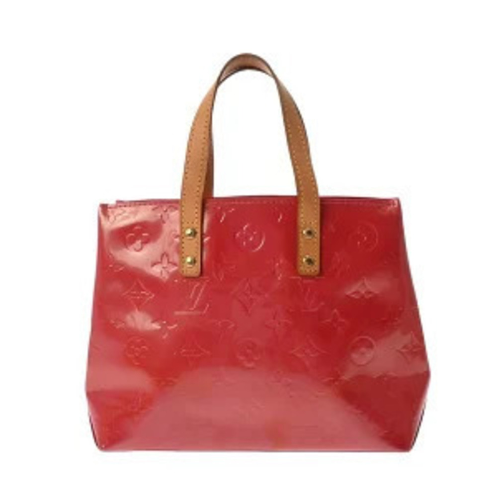 Louis Vuitton Monogram Lead Framboise Top Handle Bag Red Pink
